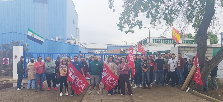 UGT FICA Extremadura valora positivamente el amplio seguimiento de la Huelga y reclama avances reales en la negociación del convenio de Conservas Vegetales