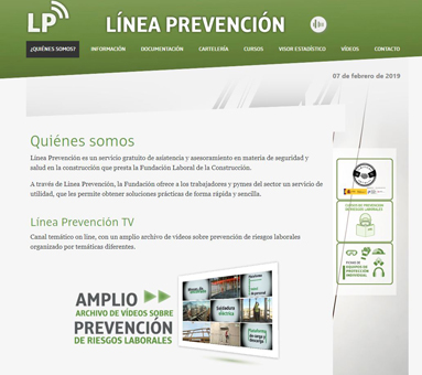 Lineaprevencion.com cumple 15 años y se consolida como el portal de asesoramiento preventivo líder en el sector de la construcción